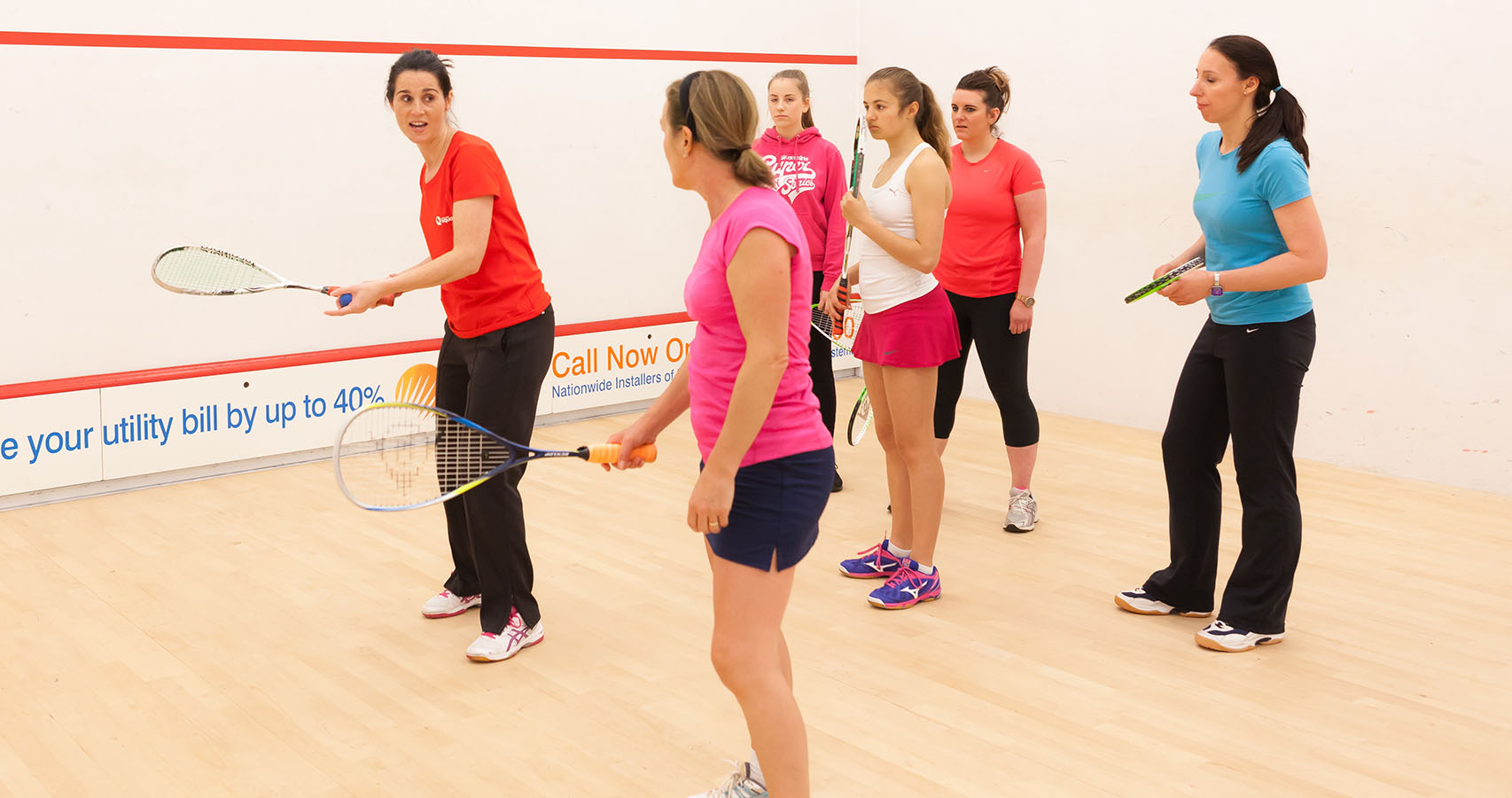 Squash Girls Can 2017 coach development