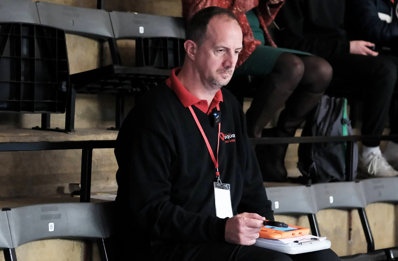 Ashley Smith, 2024 England Squash Referee of the Year