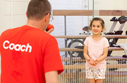 Coach with child