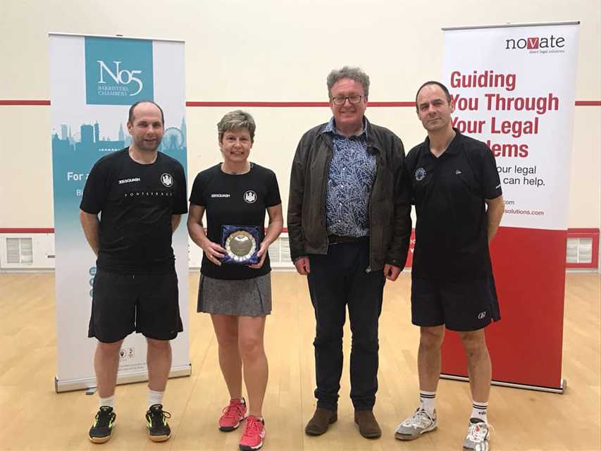 England Squash Edgbaston and Pontefract crowned National Club champions