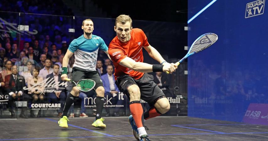 Nick Matthew was defeated by Gregory Gaultier in the men's final