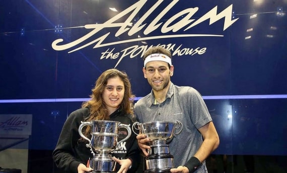 Last year's winners Nour El Sherbini and Mohamed ElShorbagy are the favourites to retain their titles