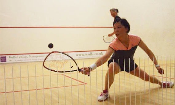 Female squash 57 players
