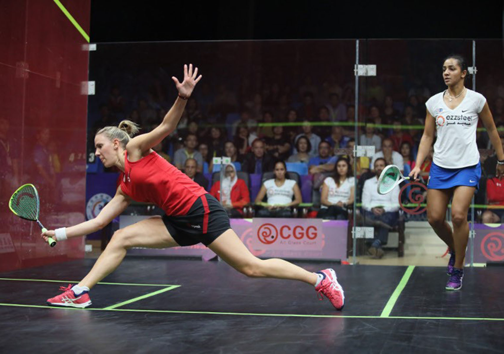 Laura Massaro and Raneem El Welily