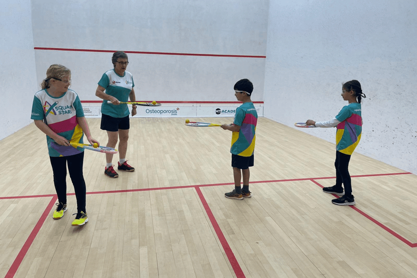 Image of Squash Stars session