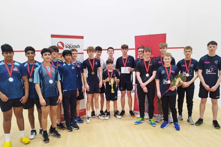 England Squash - National Schools Championships 2023/24 sees record entries