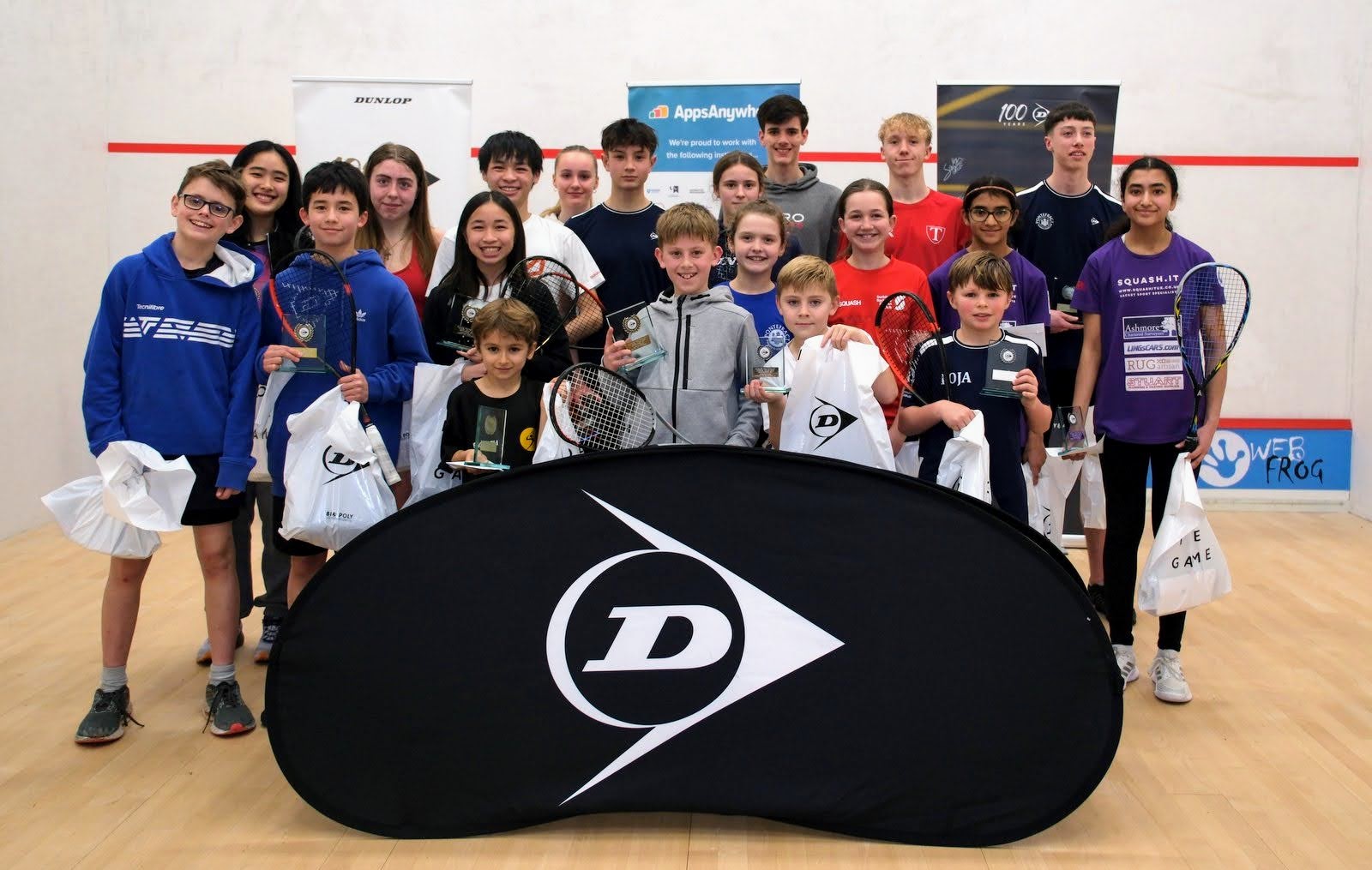 Players gathering after a tournament