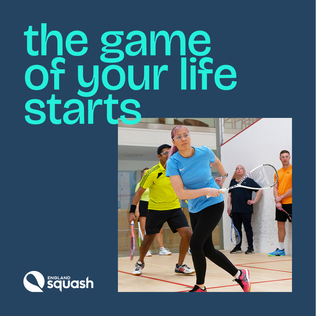 England Squash membership Instagram feed graphic