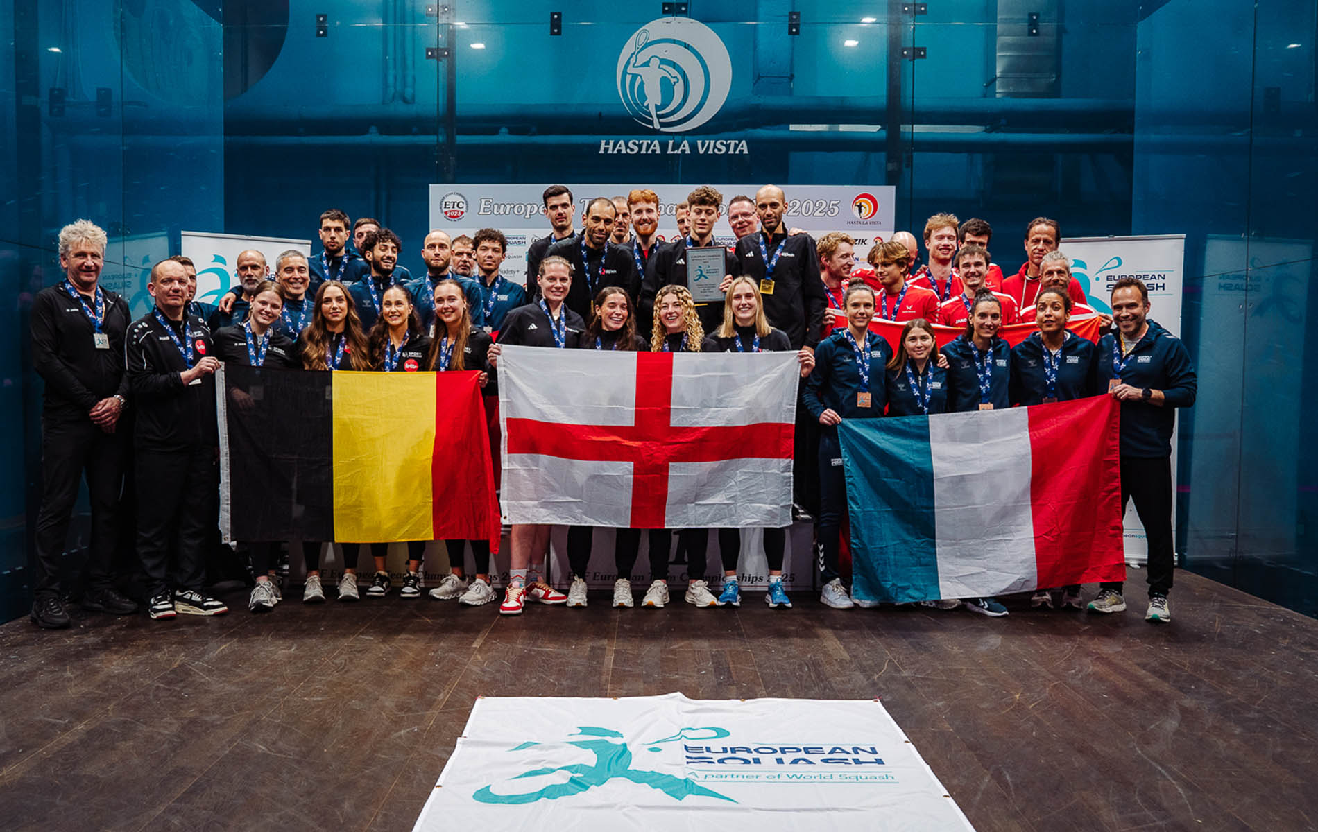 Medallists at the 2025 European Team Championships 