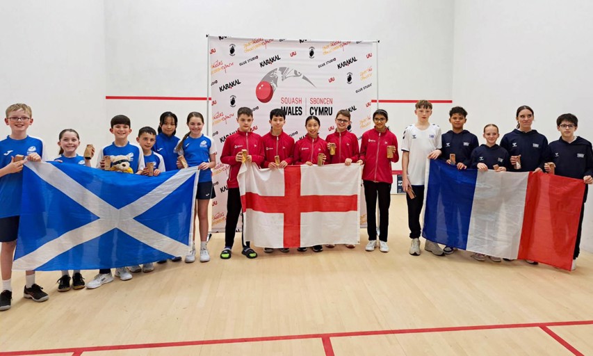 England Under 13s squash team