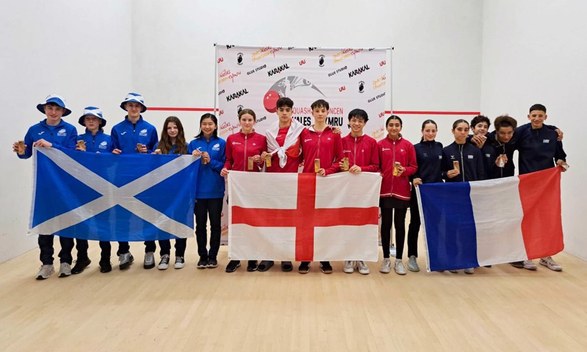 England Under 15s squash team