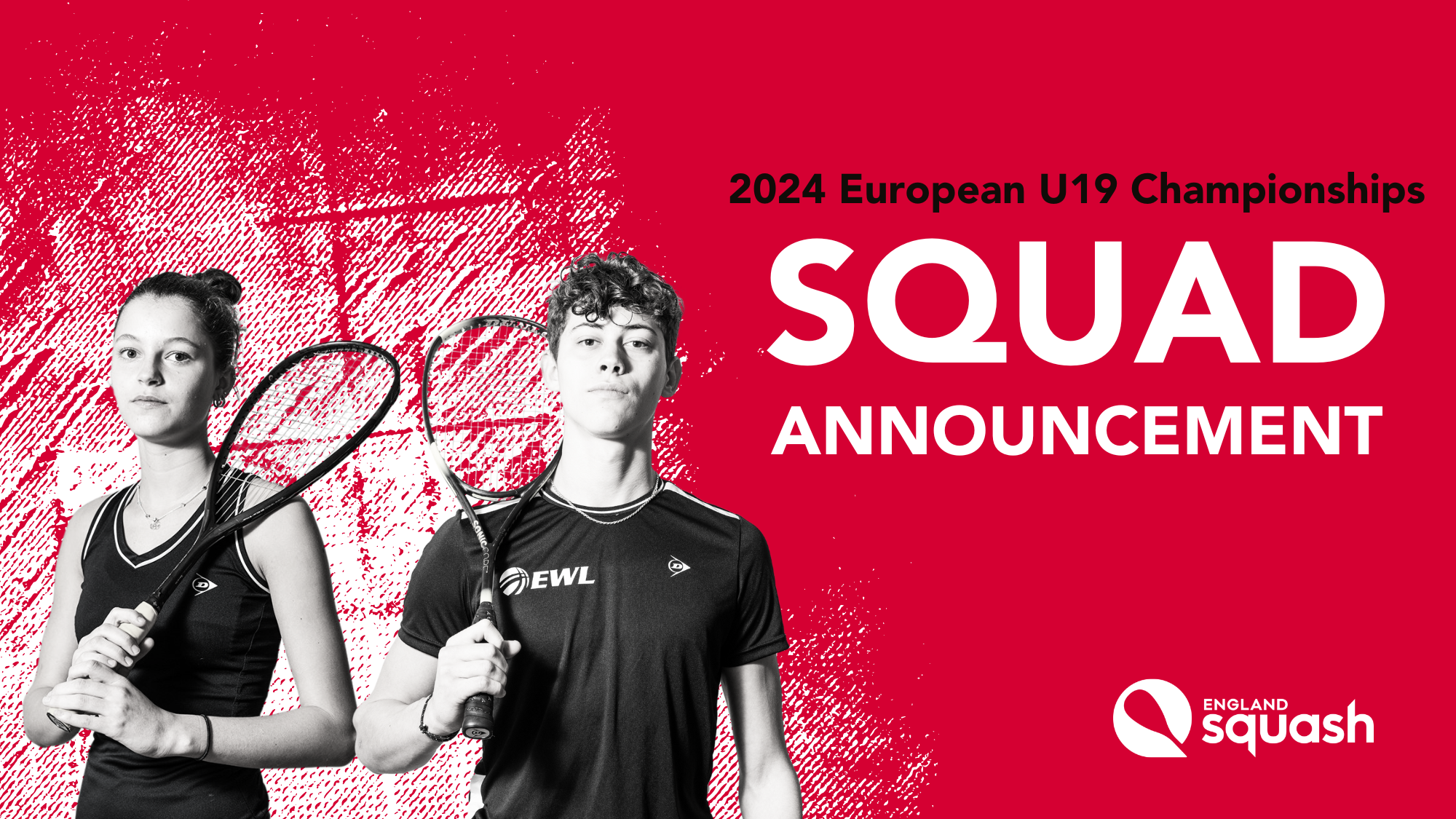 England Squash has announced its squad for the U19 European Championships.