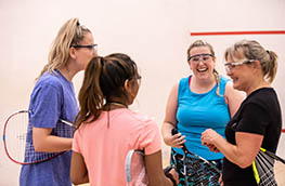 Women on court