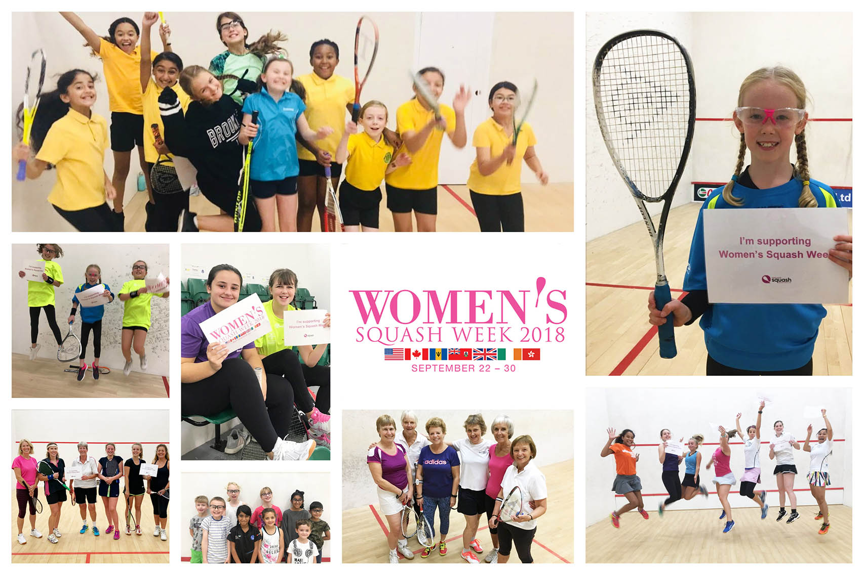 England Squash Women's Squash Week 2018 receives unprecedented exposure