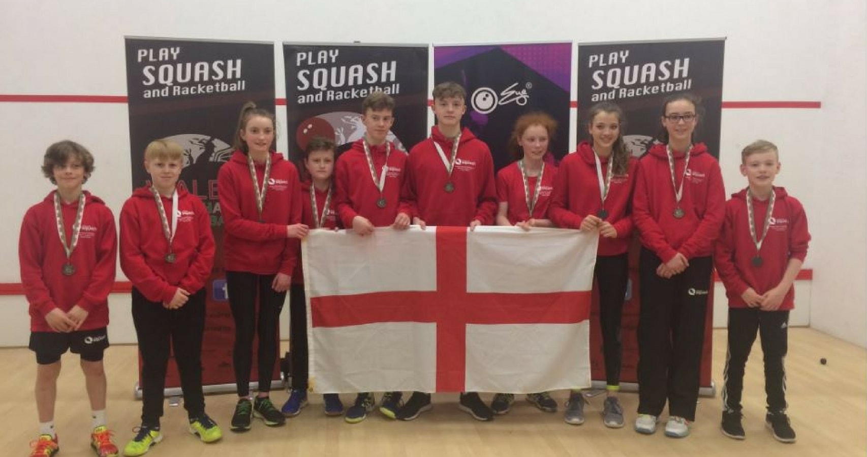 England's under-13 and under-15 teams were both victorious in the Five Nations in Cardiff