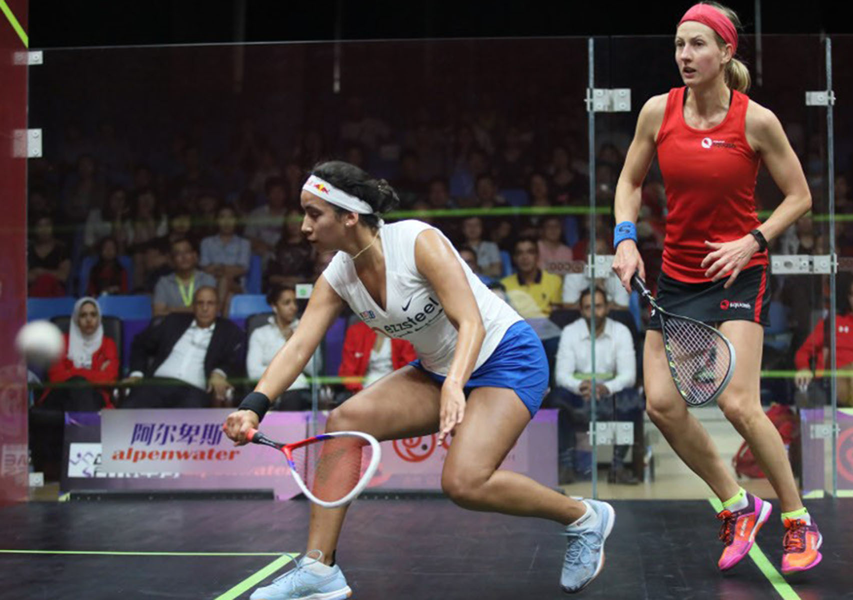 Nouran Gohar and Alison Waters