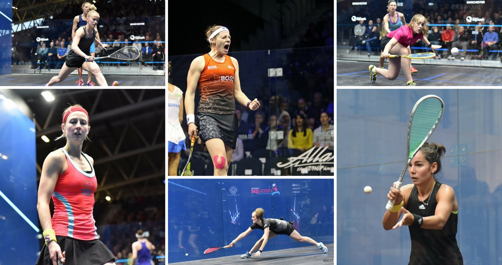 Sarah-Jane Perry, Alison Waters, Emily Whitlock, Victoria Lust, Tesni Evans and Jenny Duncalf will all play at the event at Leamington Tennis and Squash Club