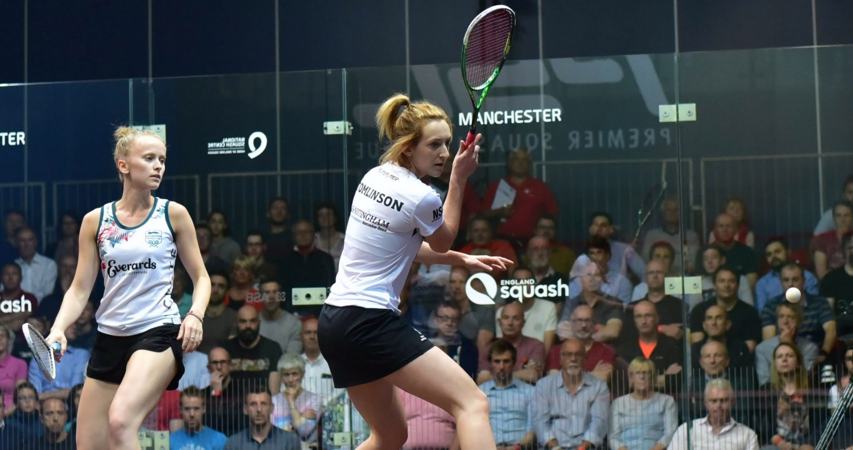 Before Millie Tomlinson doubled their lead with a surprise 3-0 win against Emily Whitlock