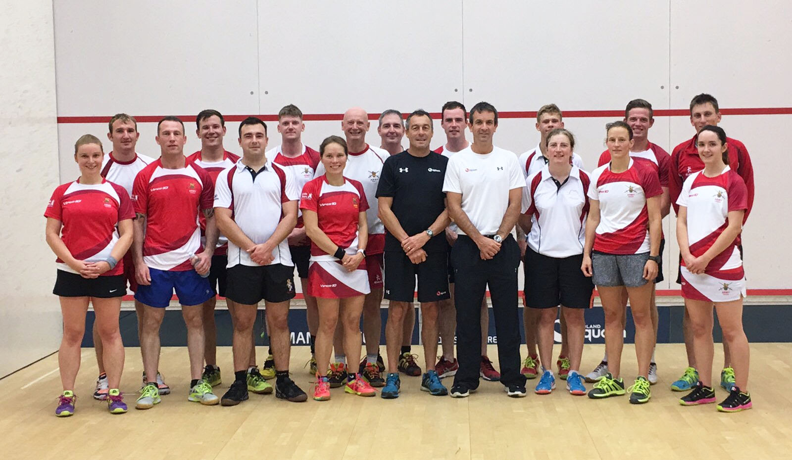 England Squash England Squash joins forces with the British Army
