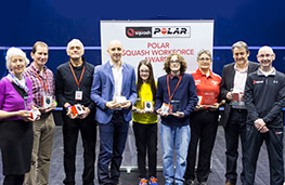 2016 Polar Squash Workforce Award winners