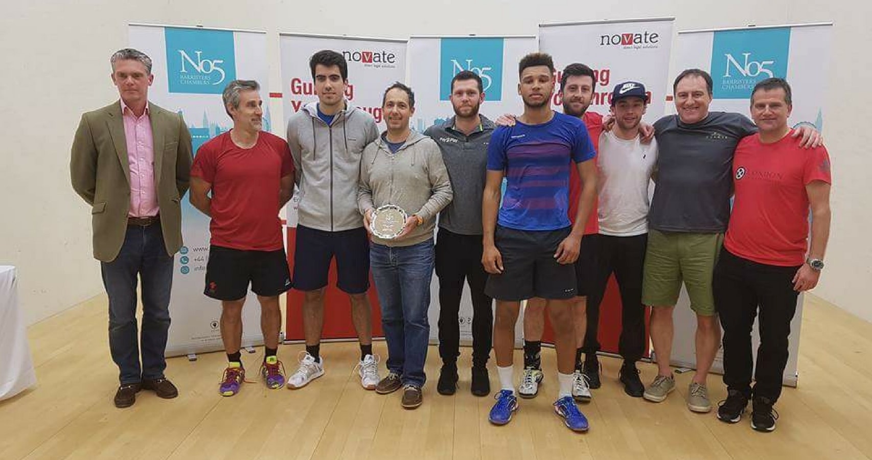 The winning Colets team featured World No.12 Daryl Selby
