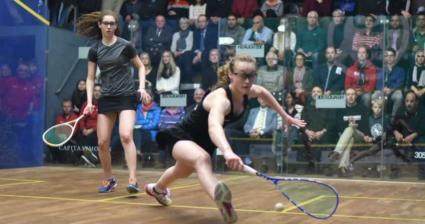 British Junior Open finalist Elise Lazarus is the top seed in the girls' under-17s draw