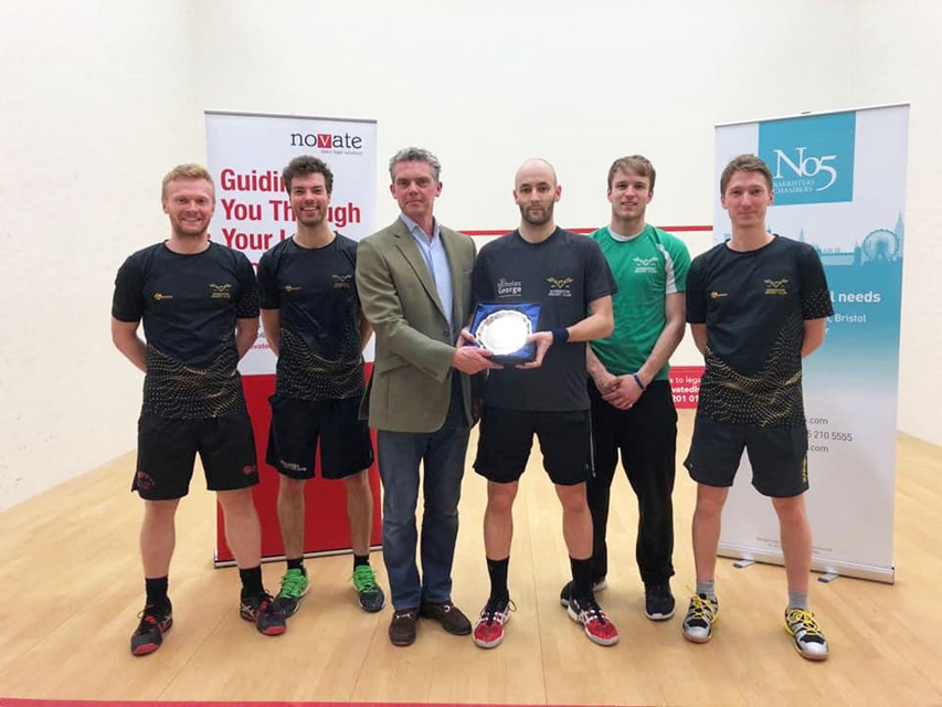 England Squash Edgbaston and Pontefract crowned National Club champions